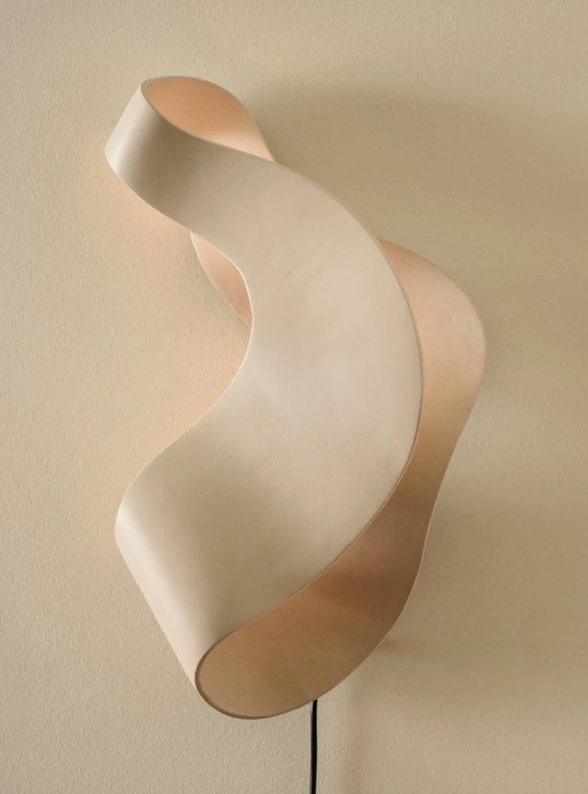 ferm LIVING sculptural wall lamp